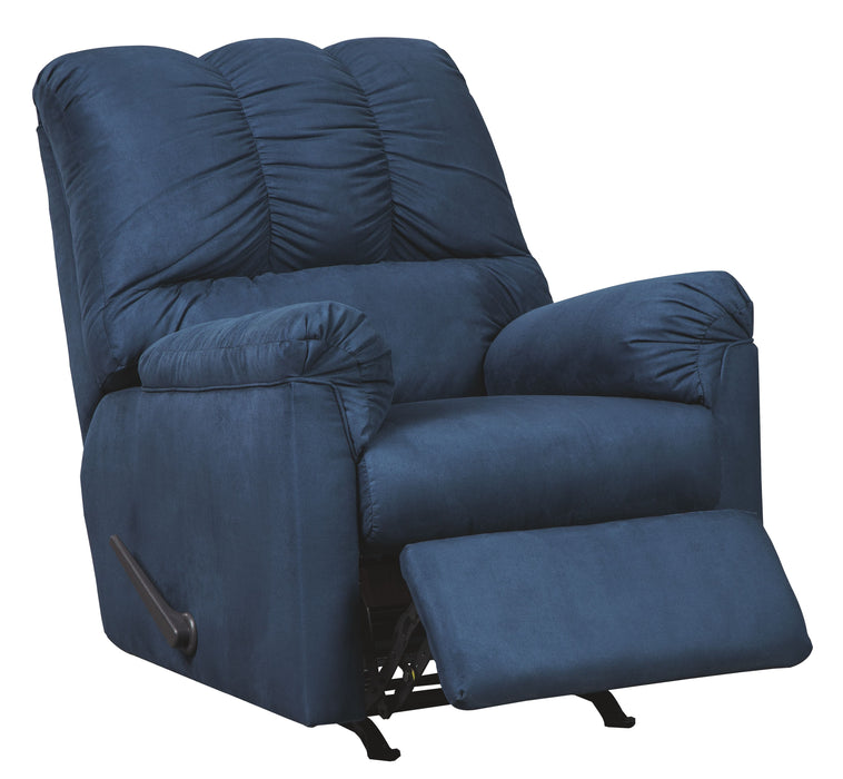 Darcy Rocker Recliner - Blue