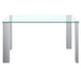 FRANKFURT-DINING TABLE-STAINLESS STEEL - Furniture Depot