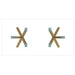 Stark Dining Table in Gold - Furniture Depot