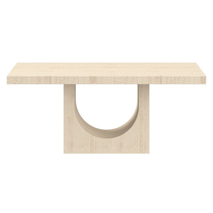 Aurelia Dining Tbl Travertine