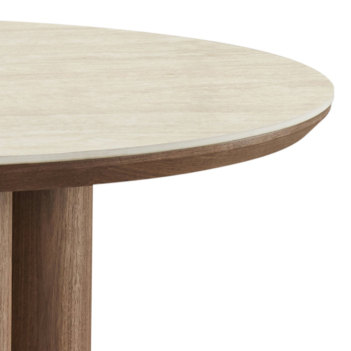 Seaton 47" Round Dining Table Walnut
