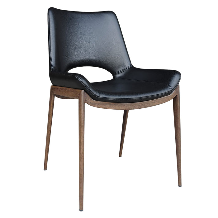 Icona Dining Chair Set of 6 in Black Walnut