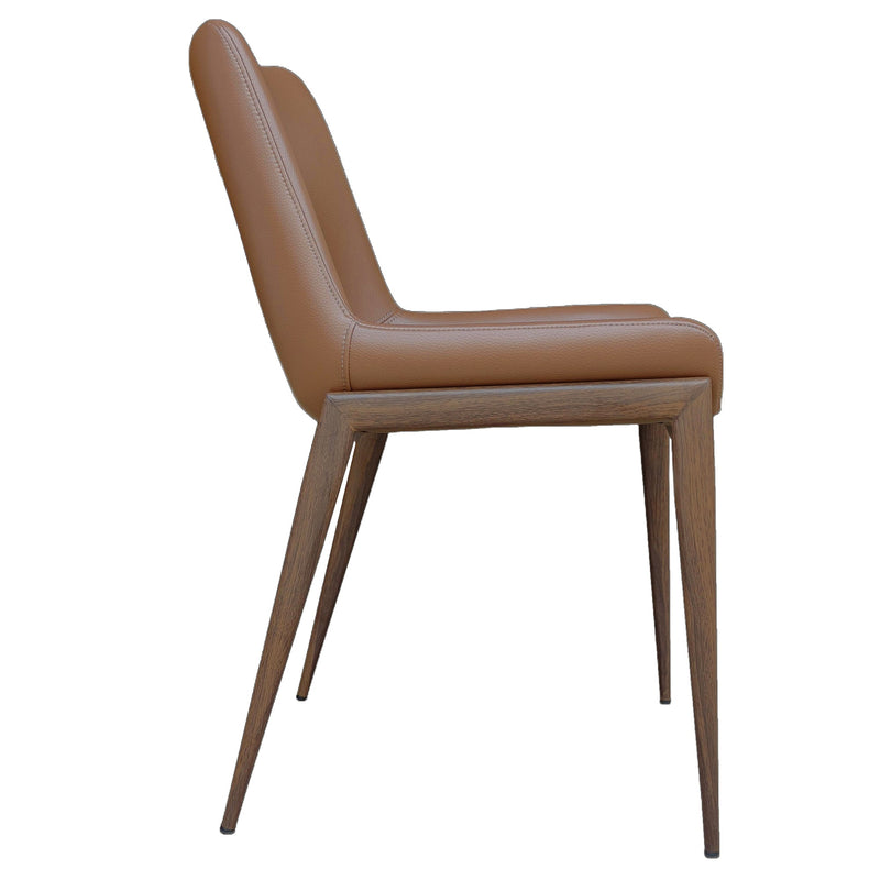 Icona Dining Chair Set of 6 in Saddle Walnut