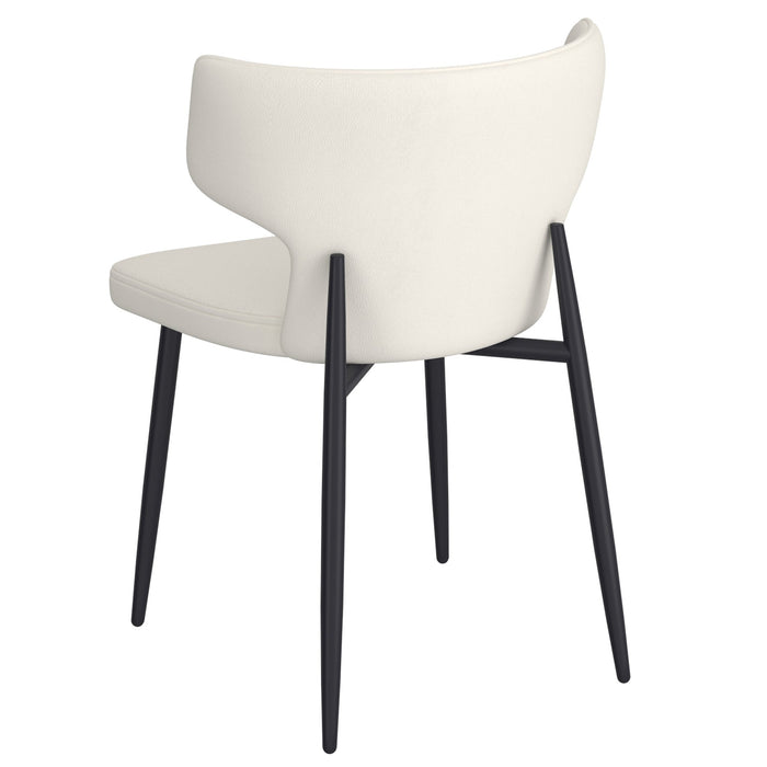 Olis Side Chair Pu Beige