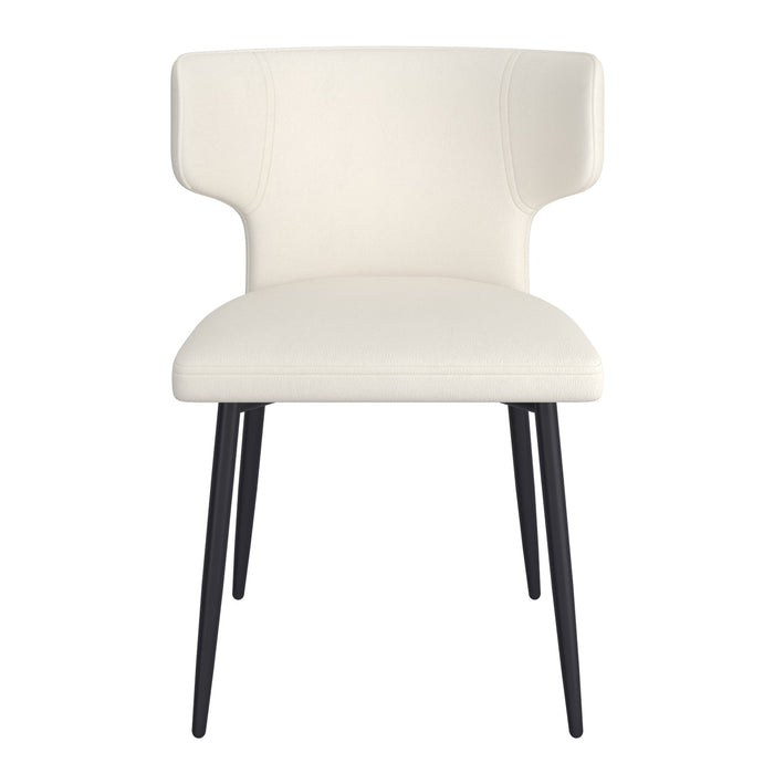 Olis Side Chair Pu Beige