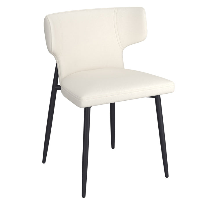 Olis Side Chair Pu Beige