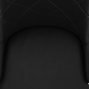 Devo Side Chair, set of 2 in Black - Furniture Depot