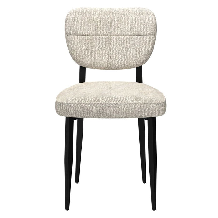 Zeke Dining Chair, Set of 2, in Beige and Black