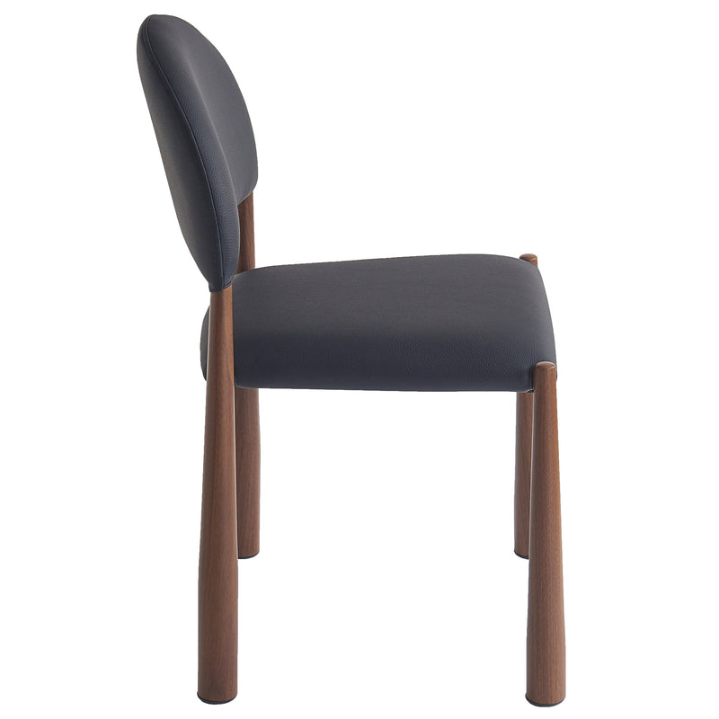 Auggie Dining Chair Black Walnut