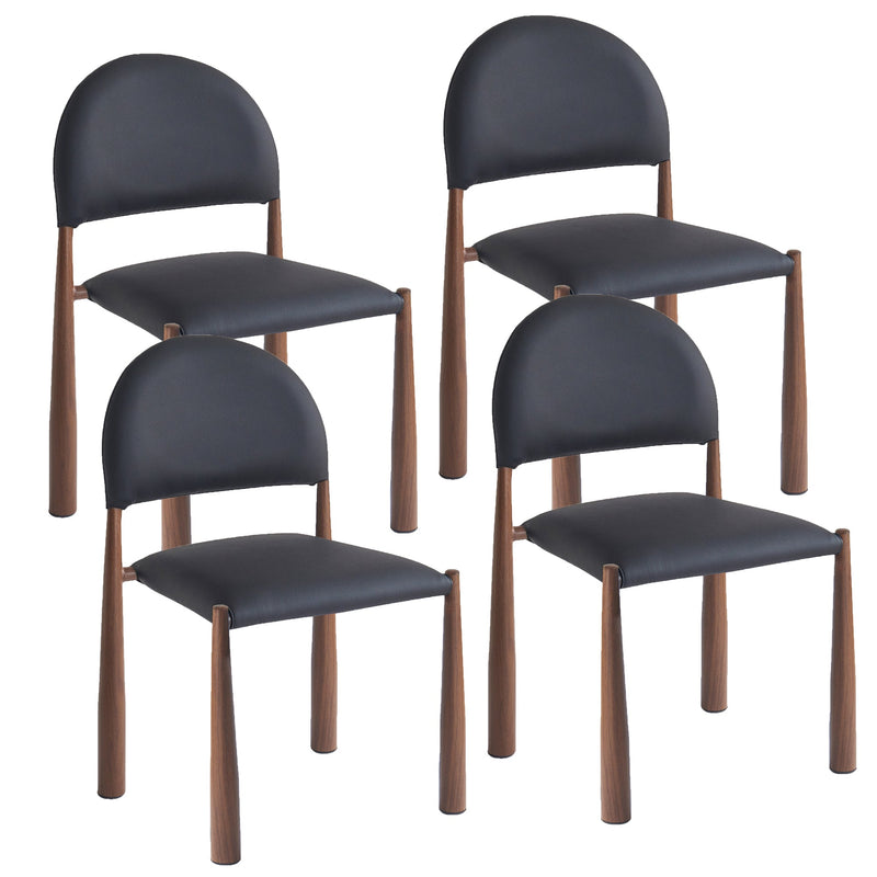 Auggie Dining Chair Black Walnut