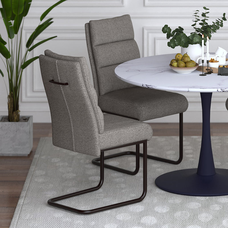 Brodi Dining Chair Charcoal (Set of 2)