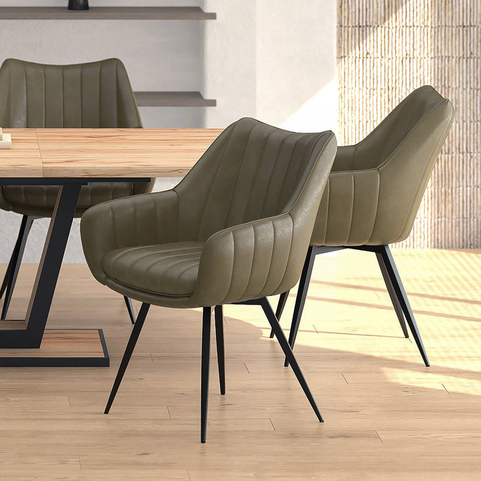 Talon Dining Chair Moss Set of 2