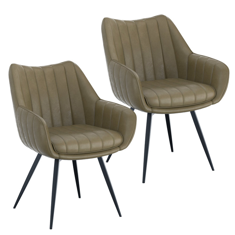 Talon Dining Chair Moss Set of 2