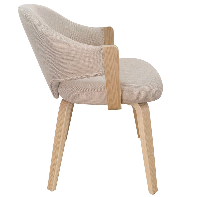 Freya Dining Chair Toffee Natural (Set of 2)
