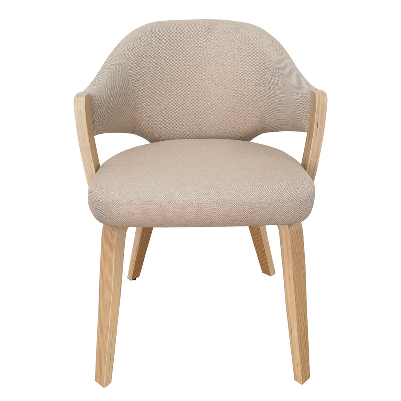 Freya Dining Chair Toffee Natural (Set of 2)