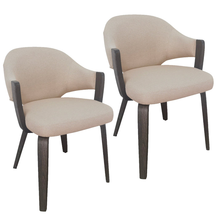 Freya Dining Chair Toffee Walnut