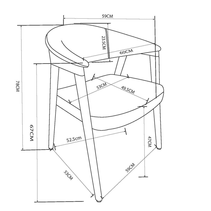 Bexley Dining Chair Black