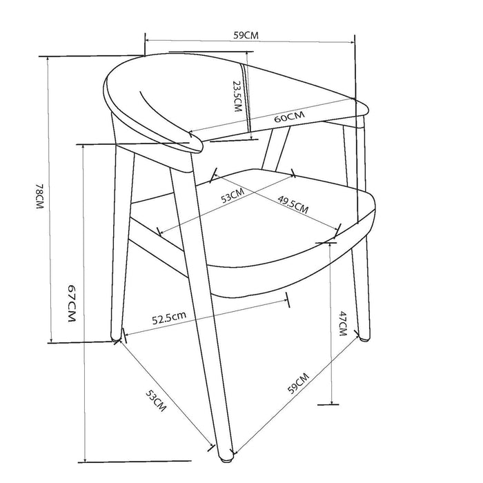 Bexley Dining Chair Mushroom