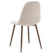 LYNA-SIDE CHAIR-BEIGE SET OF 4 - Furniture Depot