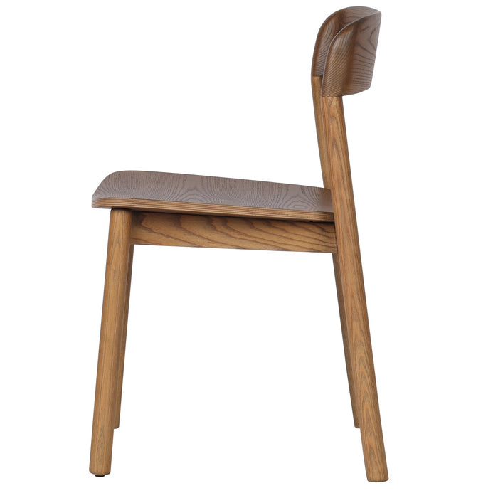 Jonas Dining Chair Set of 4 in Walnut
