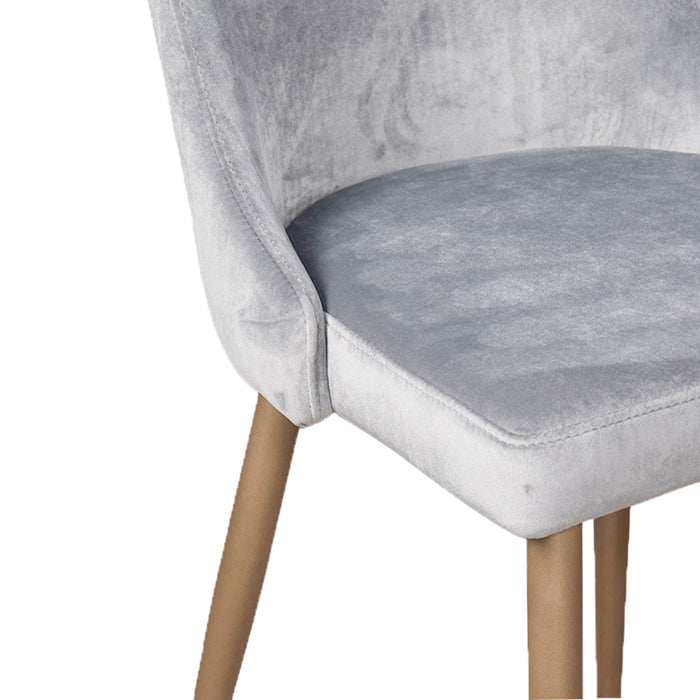 Carmilla Side Chair Grey