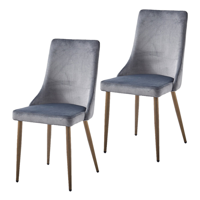 Carmilla Side Chair Grey