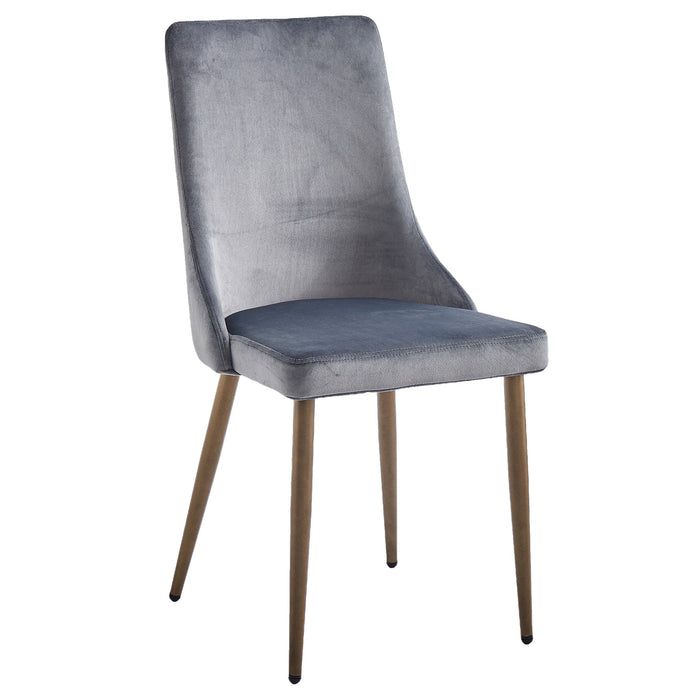 Carmilla Side Chair Grey