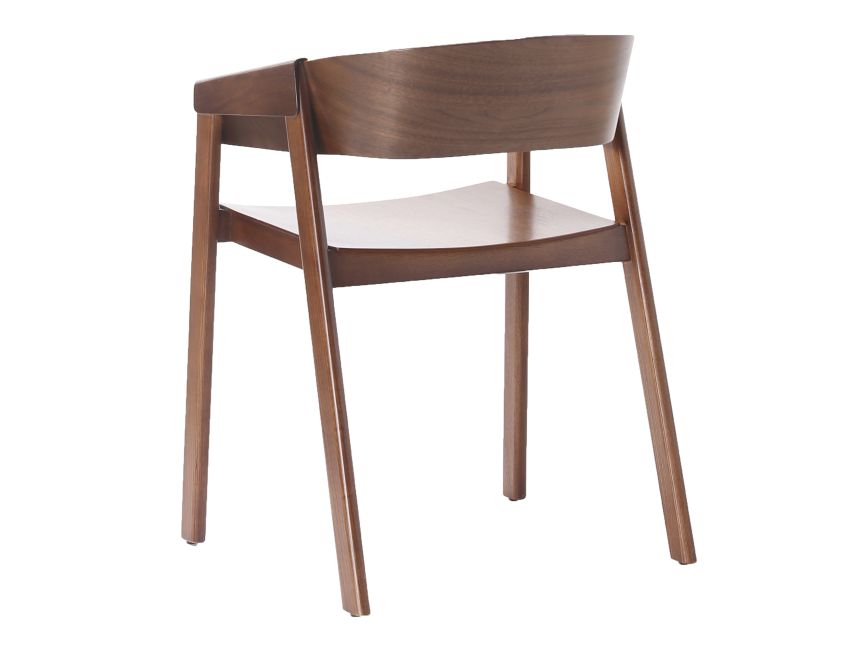 Mateo Dining/Lounge Chair, Set of 2 in Walnut