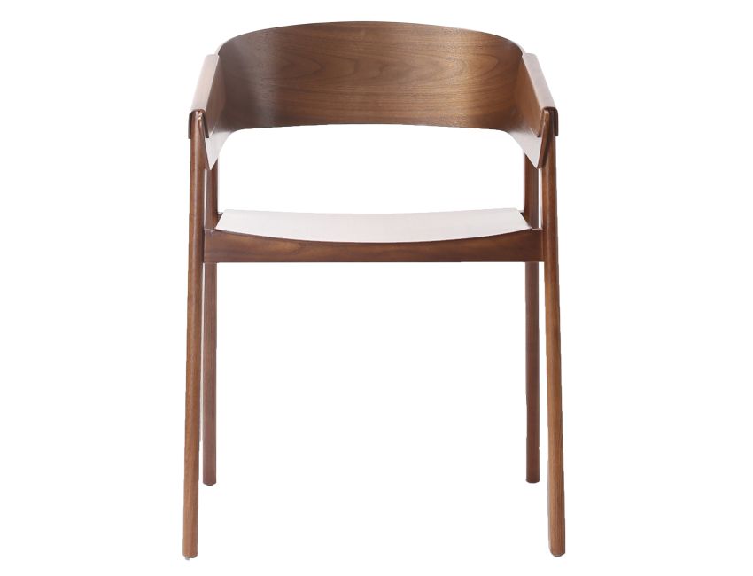 Mateo Dining/Lounge Chair, Set of 2 in Walnut