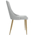 Antoine Side Chair, Set of 2, in Light Grey - Furniture Depot