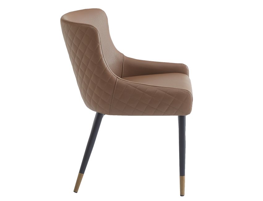Xander Side Chair Brown