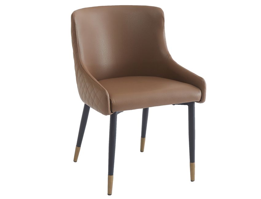 Xander Side Chair Brown