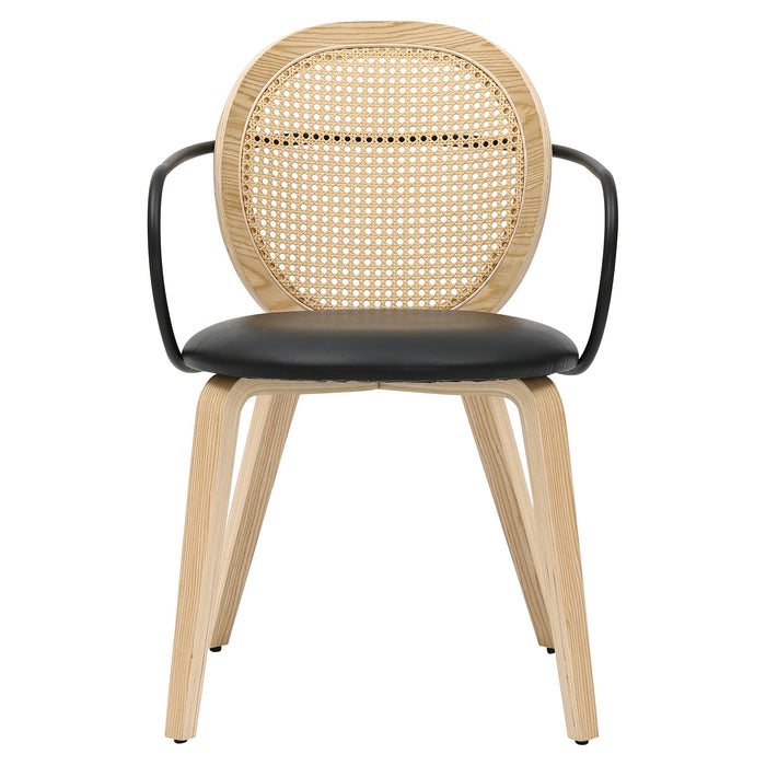 Orias Dining Chair Light Oak Set of 2