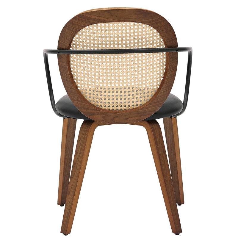 Orias Dining Chair Walnut Set of 2