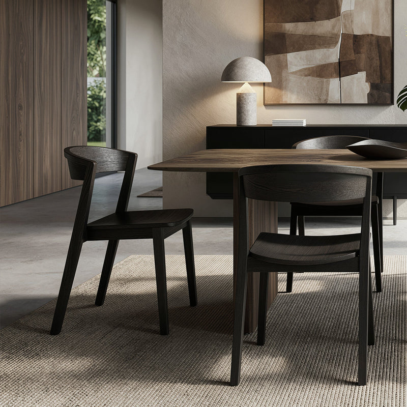 Nicco Dining Chair Mocha Set of 2