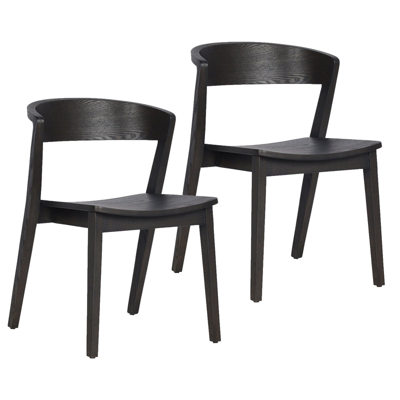 Nicco Dining Chair Mocha Set of 2