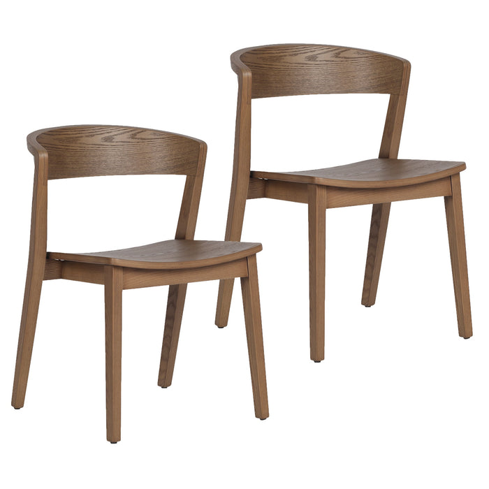 Nicco Dining Chair Walnut Set of 2