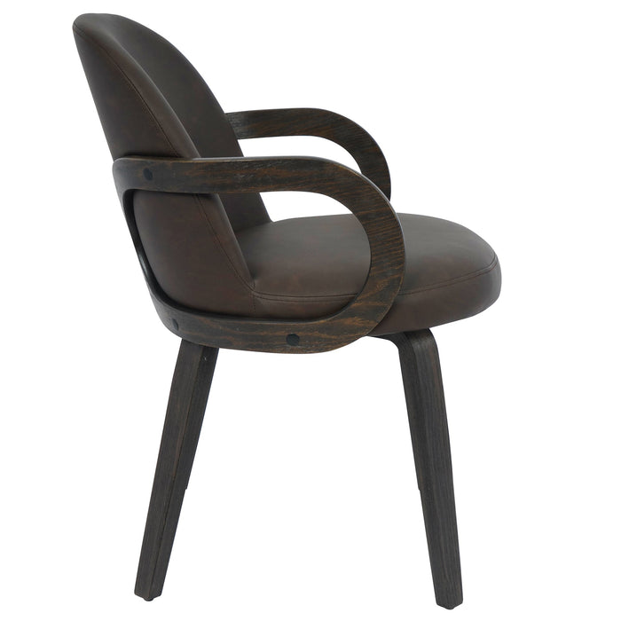 Celest Dining Chair Brown