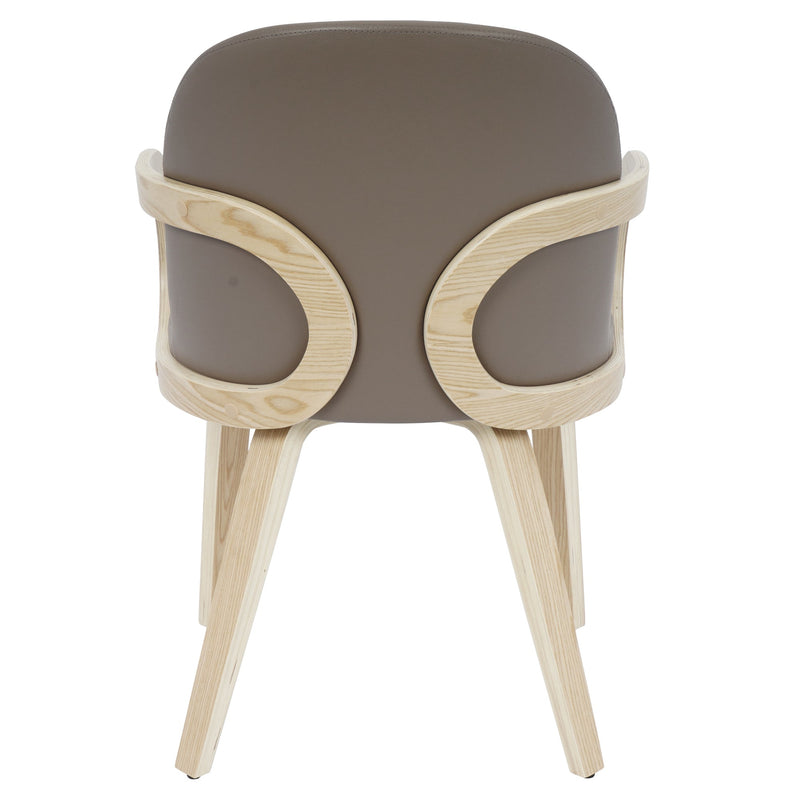Celest Dining Chair Dark Taupe (Set of 2)