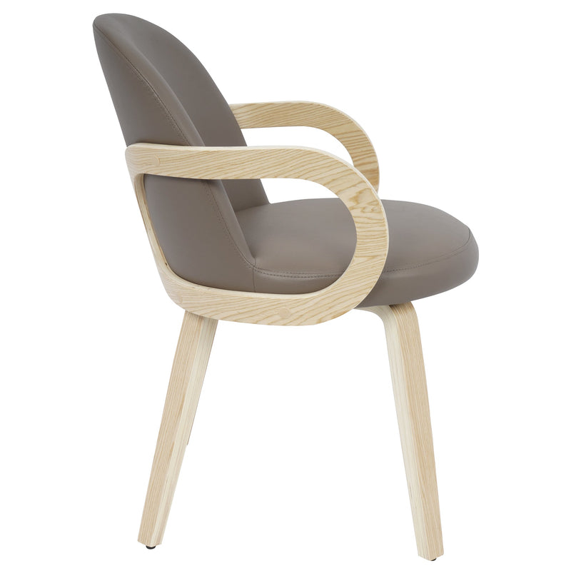 Celest Dining Chair Dark Taupe (Set of 2)