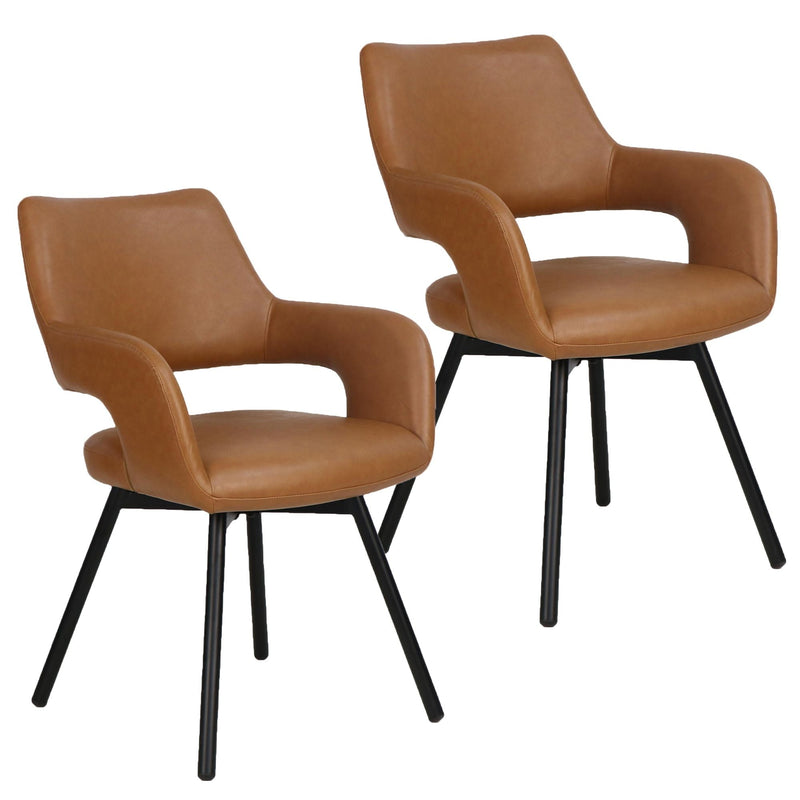 Ryder Swivel Dining and Accent Chair, Set of 2