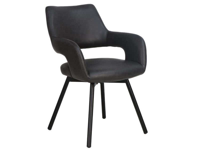 Ryder Swivel Dining and Accent Chair, Set of 2