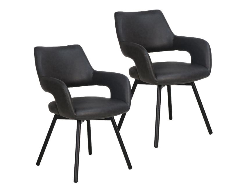 Ryder Swivel Dining and Accent Chair, Set of 2