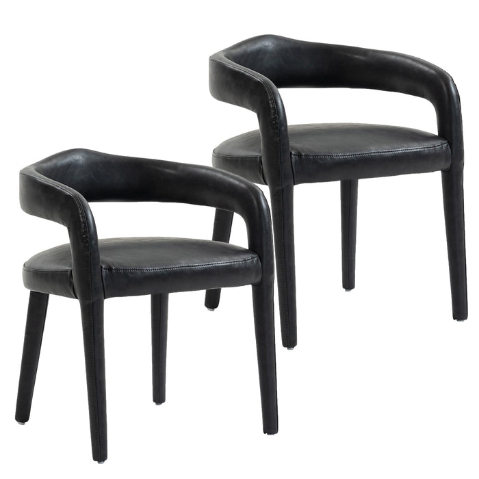 Caden Dining Chair Charcoal