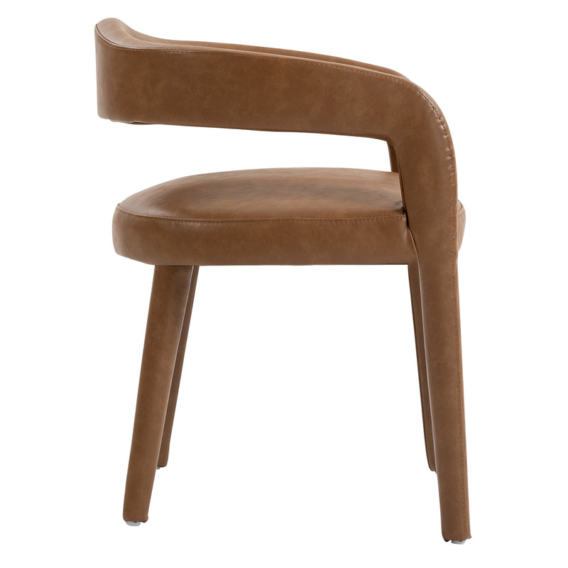 Caden Dining Chair Saddle ( Set of 2)