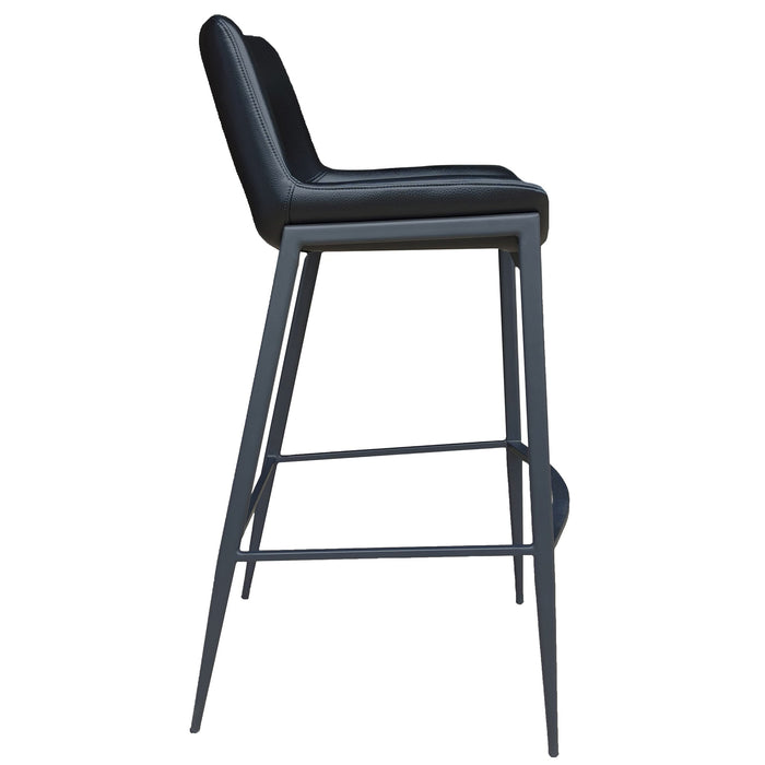 Icona 30" Bar Stool Black Black
