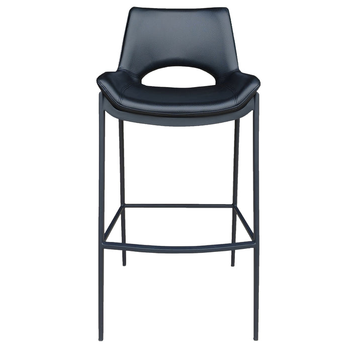 Icona 30" Bar Stool Black Black