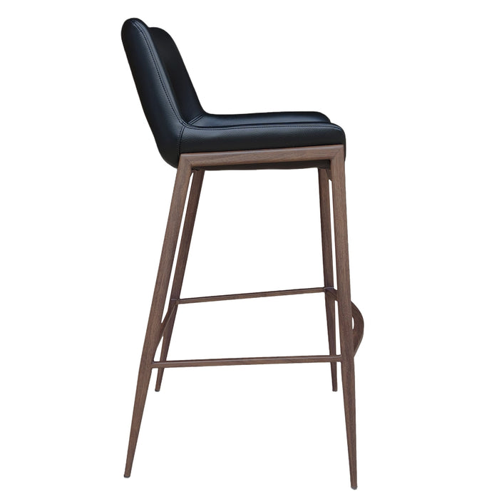 Icona 30" Bar Stool Black Walnut