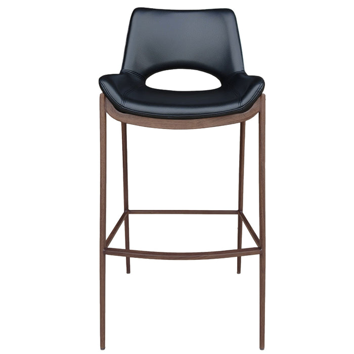 Icona 30" Bar Stool Black Walnut