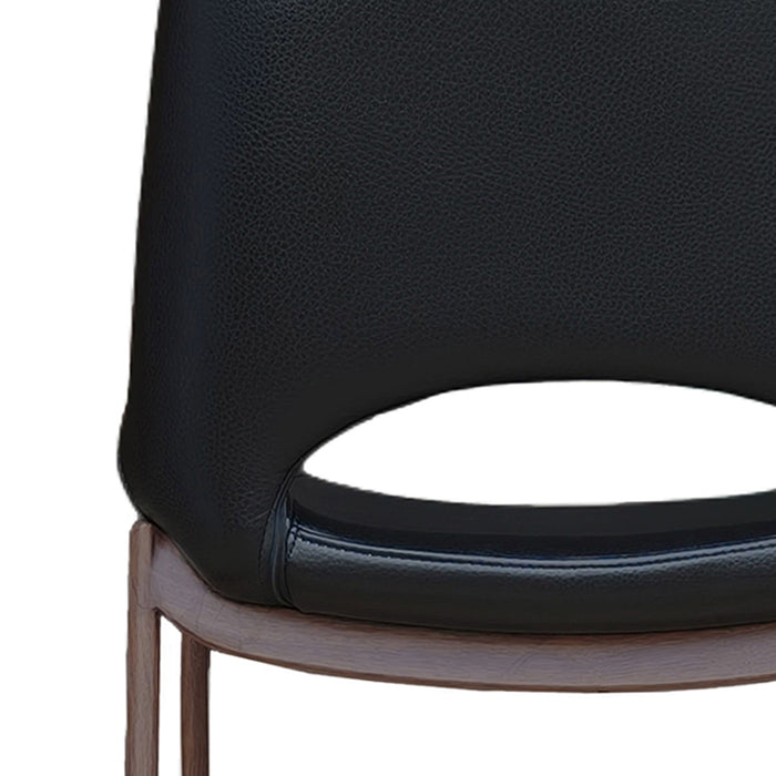 Icona 30" Bar Stool Black Walnut